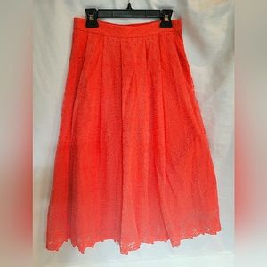 Coral Chelsea & Violet Skirt